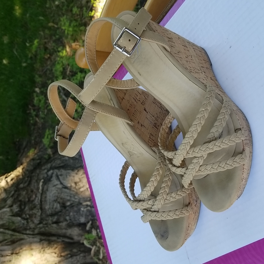 Boho Nude Stylish Wedges